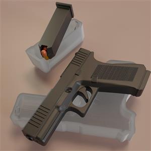 Силиконовая форма - Glock