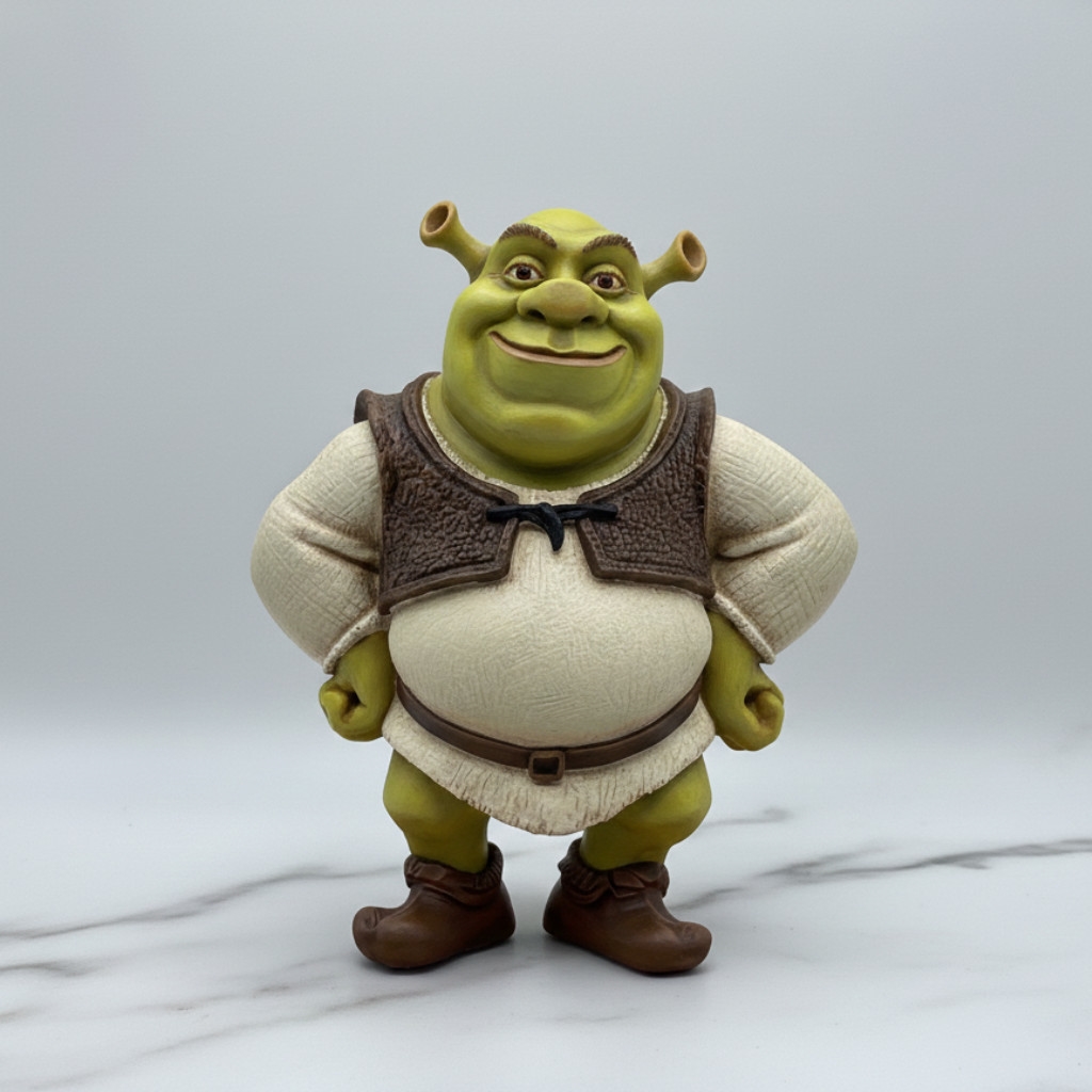 Силиконовая форма - Шрек