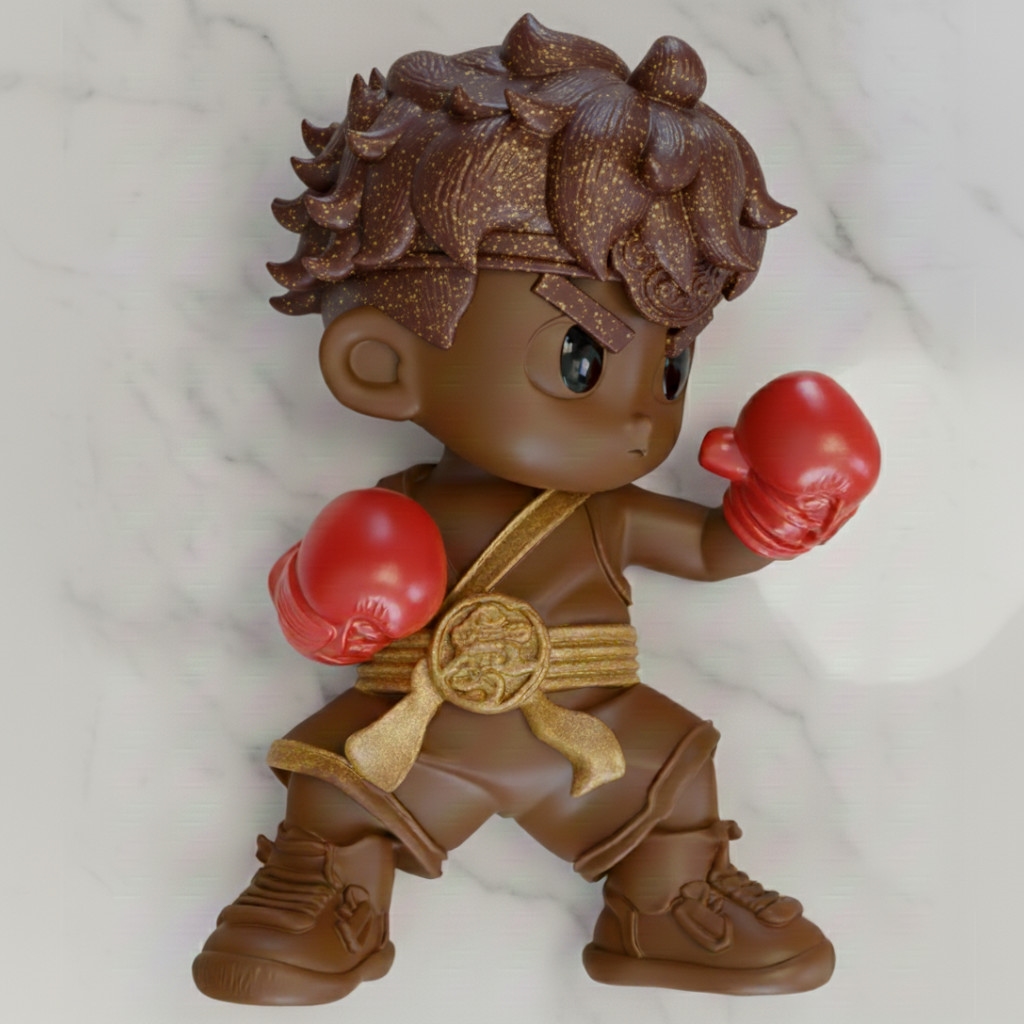 Mальчик боксёр