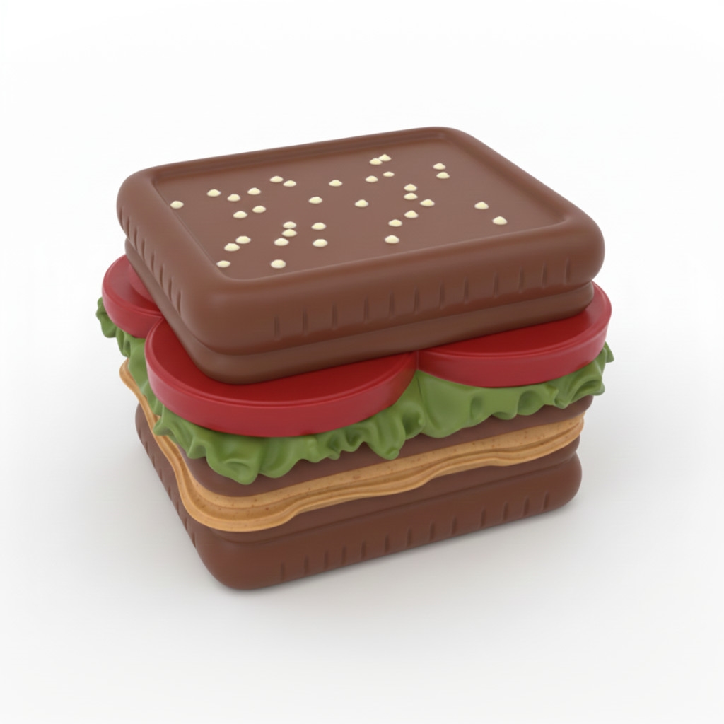 Silicone mold - Sandwich