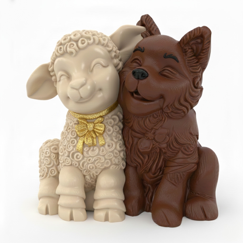 Волк и овца друзья